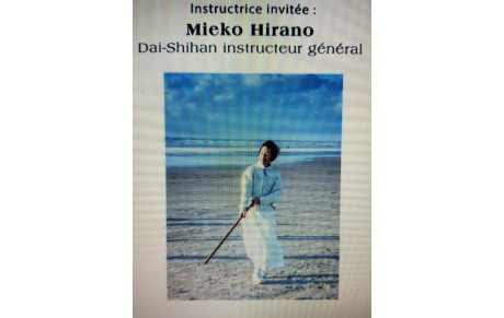 Stage d'hiver avec Mieko HIRANO du 29/01 au 31/01/2021