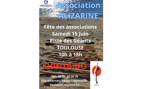 Fête des associations sur la pistes  des Géants à Toulouse : venez découvrir le shintaïdo !