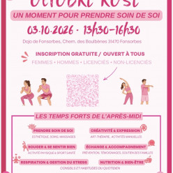 🌸 OCTOBRE ROSE – Une après-midi pour prendre soin de soi – 3 octobre 2026